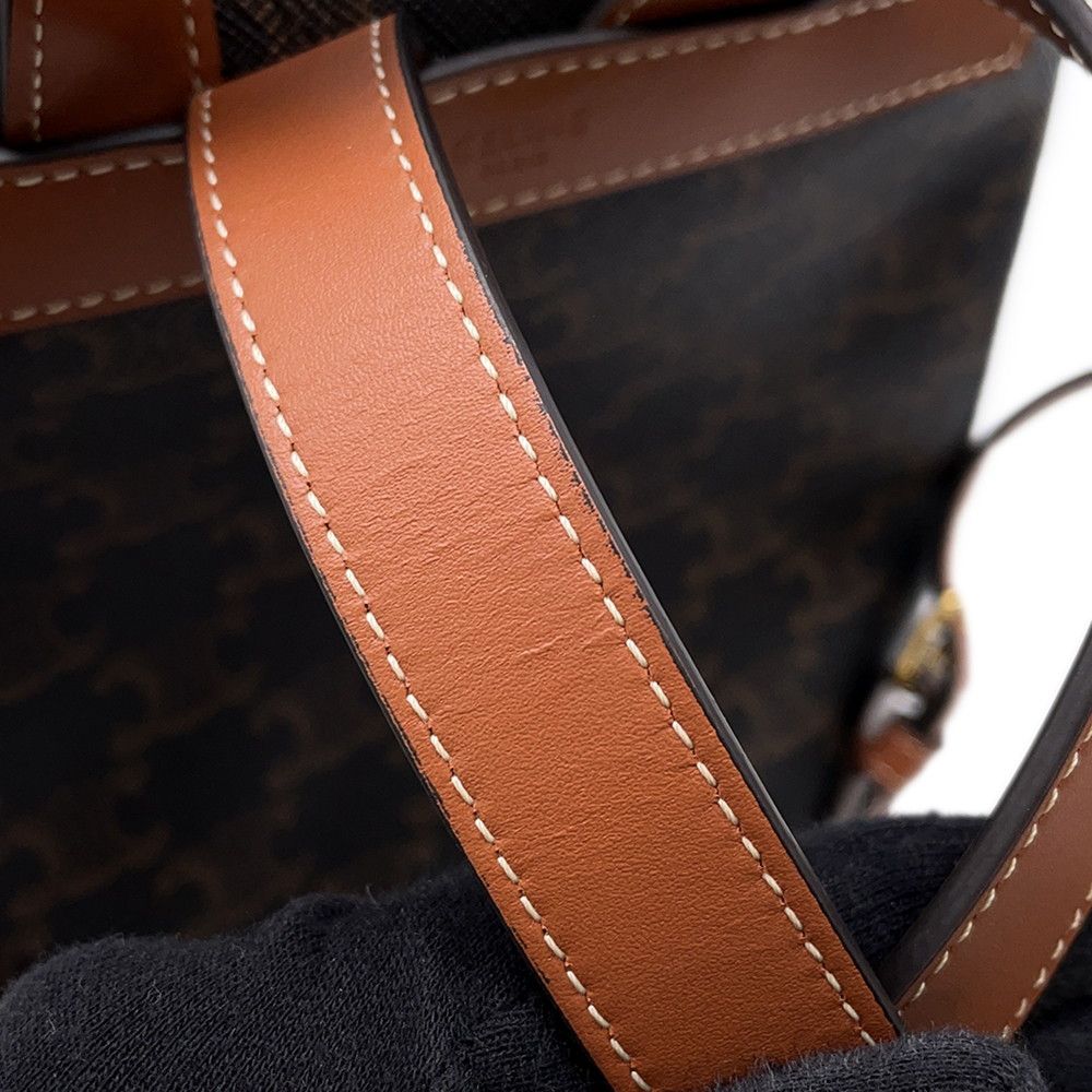 Celine Backpack Triomphe Boni Leather — view 8