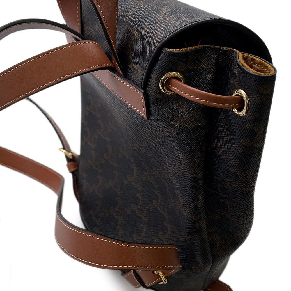 Celine Backpack Triomphe Boni Leather — view 6