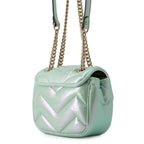 Gucci Chain Shoulder Bag GG Marmont Quilted Mini Leather — view 2