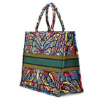 Dior Tote Book Large Butterfly Canvas — view 2