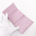 Chanel Quilted Small Flap Wallet Classic Lambskin Gold Trifold — view 6