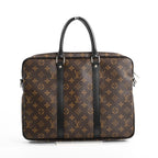 Louis Vuitton Briefcase Business Porte Documents Voyage Handbag — view 3