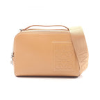 Loewe Crossbody Camera Bag Mini 2-Way Camel Leather Anagram