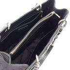 Chanel Tote Quilted Grand Shopping GST Black Caviar Leather Chain — view 3