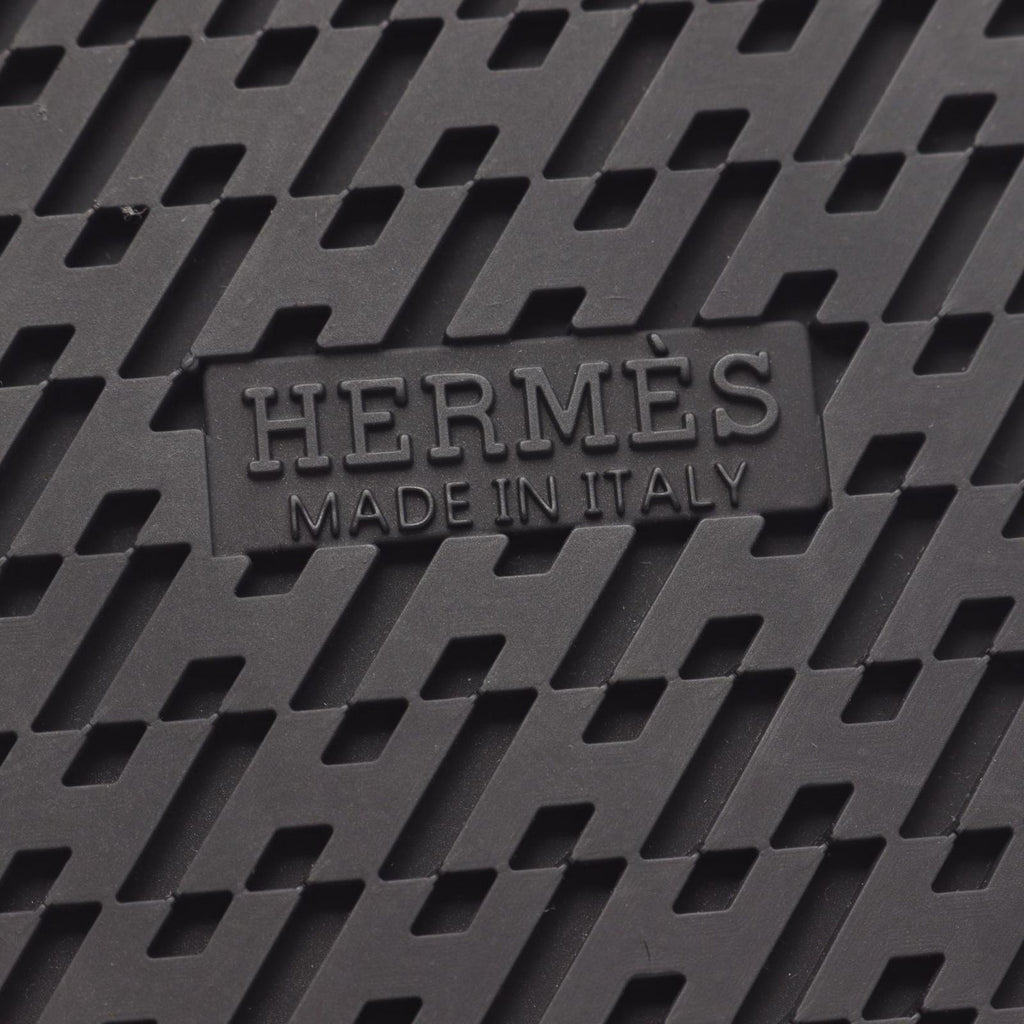 Hermes Sandals Chypre 42 Leather Black — view 6