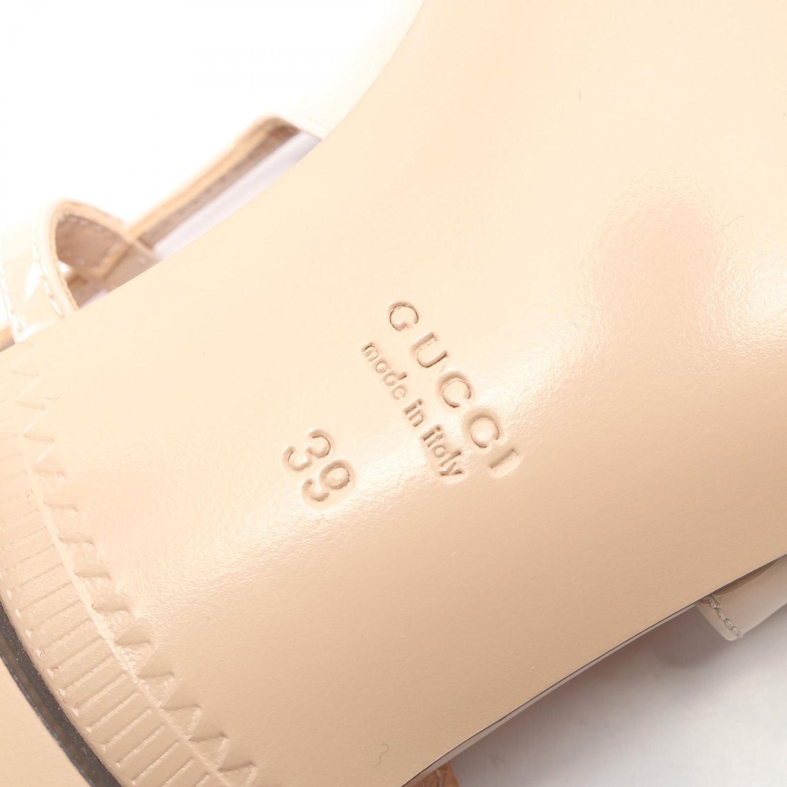 Gucci Sandals Double Ballet Shoes Patent Leather — view 6