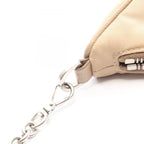 Prada Shoulder Bag Re Edition 2-Way Beige Nylon Saffiano Leather — view 5