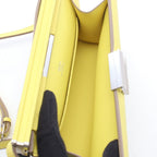 Hermes Shoulder Bag Click 21 Lime Leather — view 3