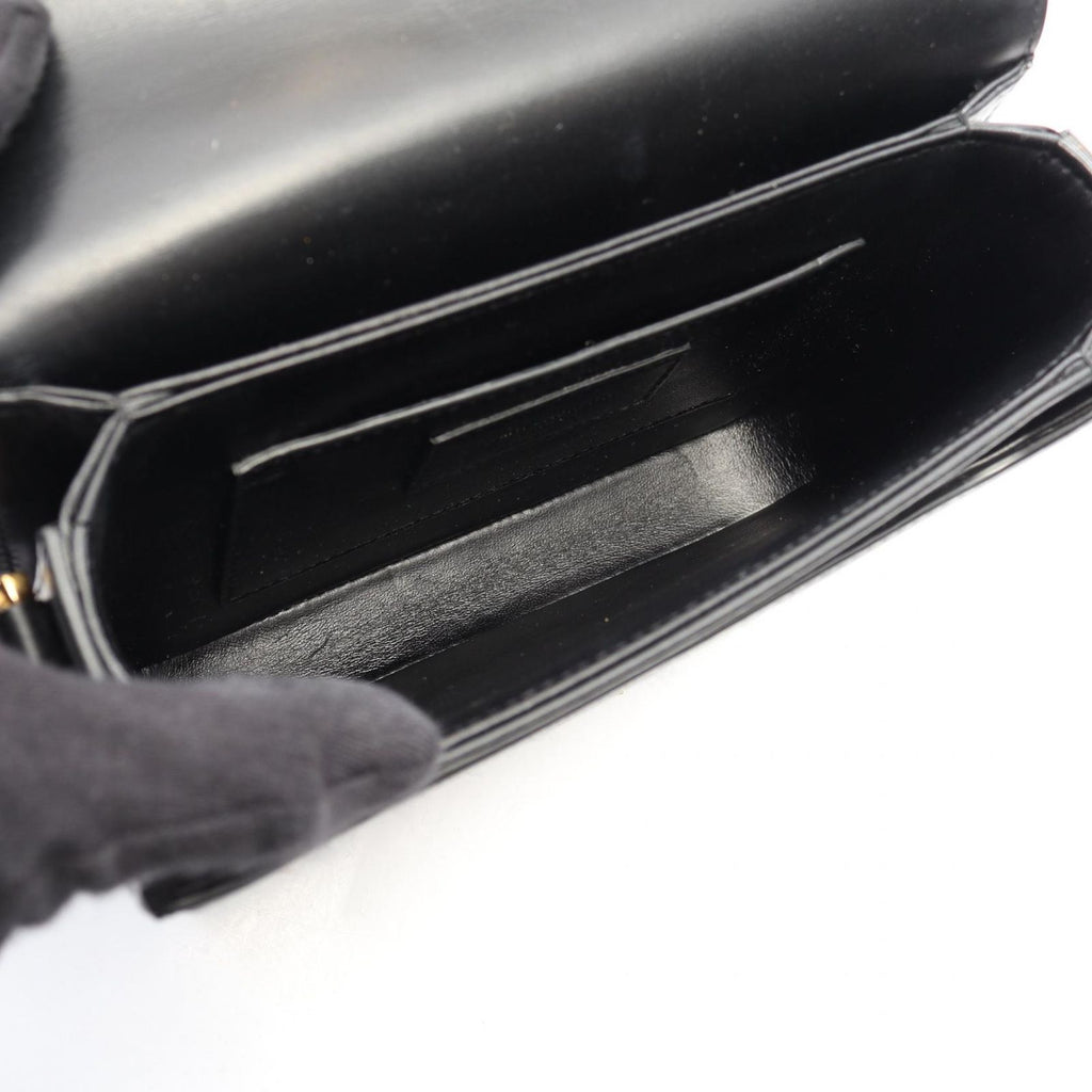 Saint Laurent Paris Shoulder Bag Solferino Small Black Multi Fabric Leather — view 3