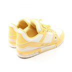Louis Vuitton Sneakers LV Trainer Line Yellow Leather — view 2