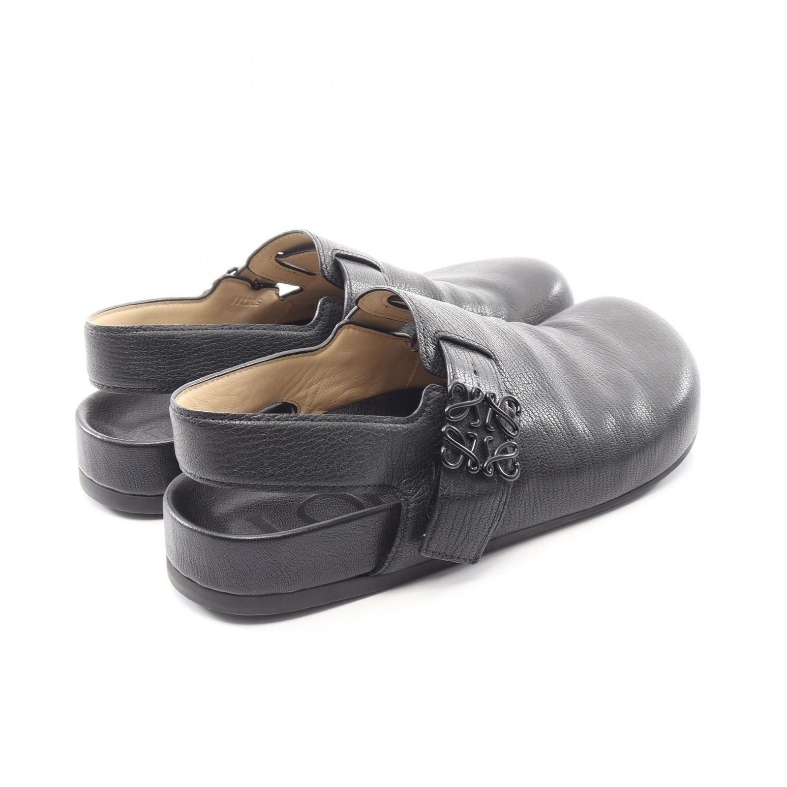 Loewe Sandals Anagram Leather — view 2