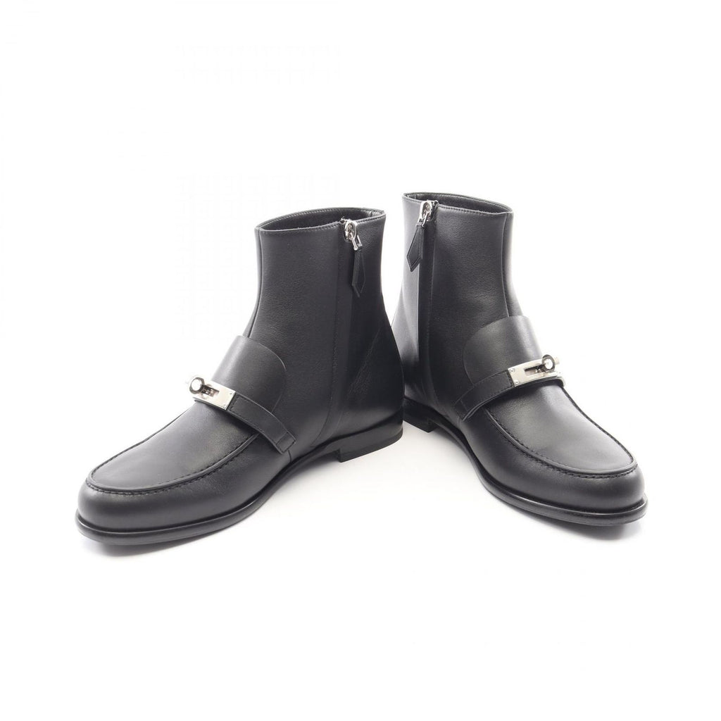 Hermes Boots Kelly Buckle Short Leather — view 3