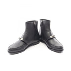 Hermes Boots Kelly Buckle Short Leather — view 3