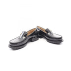 Chanel Loafers CC Logo Black Patent Leather — view 3