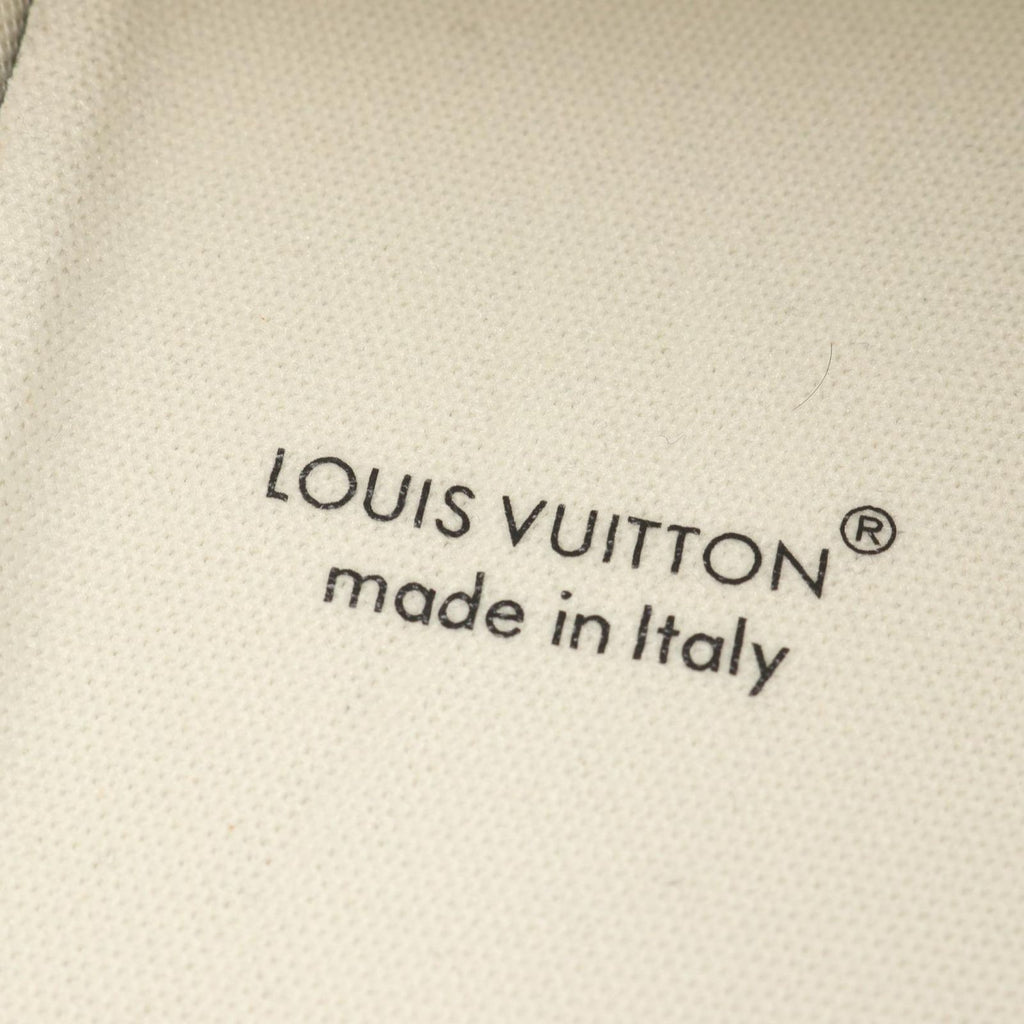 Louis Vuitton Sneakers LV Trainer Line Orange White Canvas — view 5