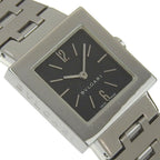 Bvlgari a Dos Rad Stainless Steel Black Quartz Analog Display Dial Watch — view 3