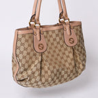 Gucci Handbag GG Canvas Beige Logo — view 3