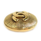 Chanel Brooch CC Logo — view 3