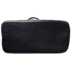 Chanel Medallion Tote Caviar Leather CC Logo Black Gold — view 8