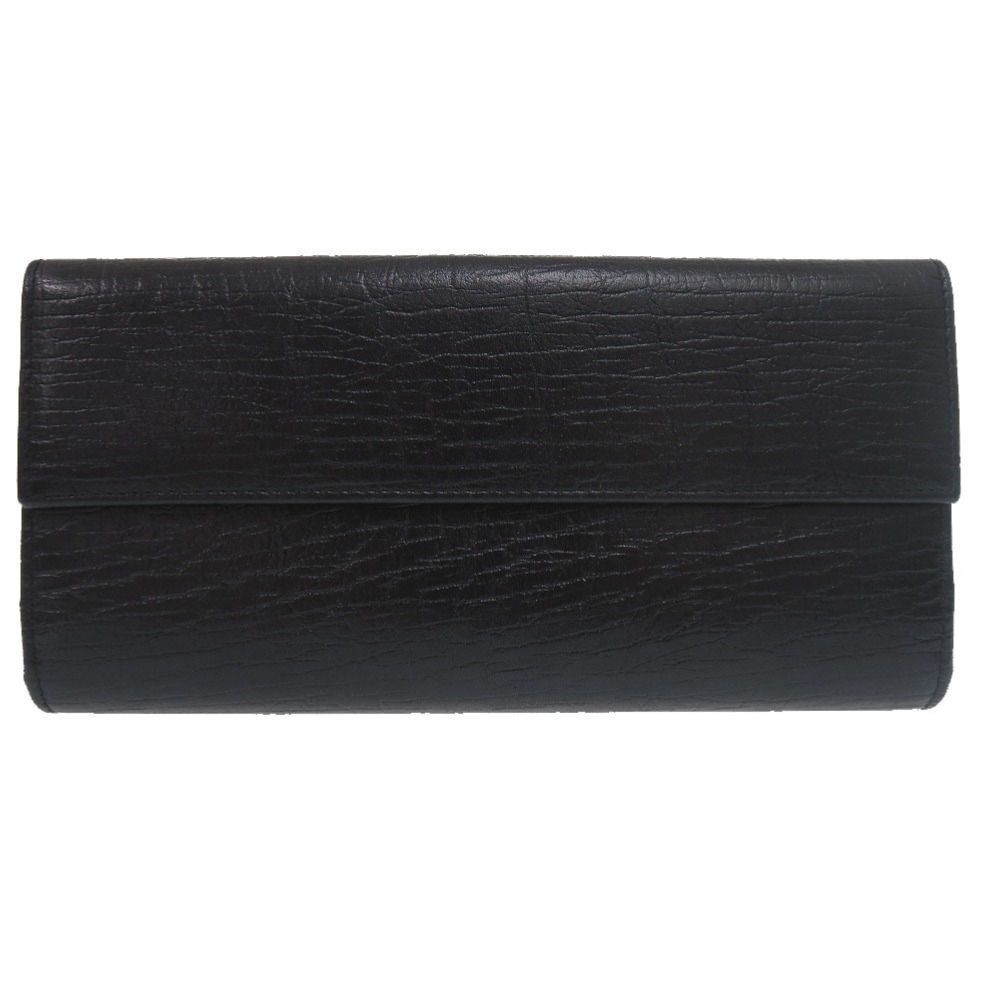 Gucci Bambu Bifold Wallet Leather Black Brown — view 3