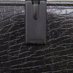 Gucci Bambu Bifold Wallet Leather Black Brown — view 7