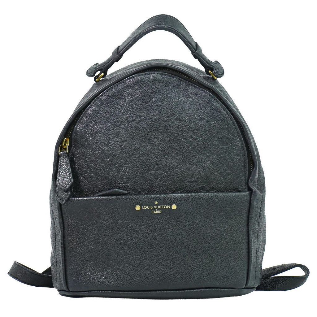 Louis Vuitton LV Sorbonne Monogram Empreinte Leather Backpack Noir
