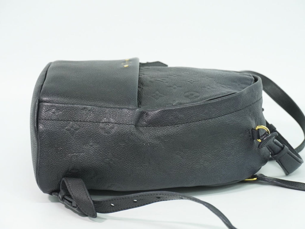 Louis Vuitton LV Sorbonne Monogram Empreinte Leather Backpack Noir — view 4
