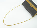 Dior Honeycomb Pattern Chain Shoulder Bag Black — view 4