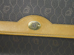 Dior Honeycomb Pattern Chain Shoulder Bag Black — view 7