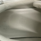 Hermes Sneakers 37 Avantage White Silver Leather — view 5
