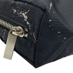 Chanel Travel Line Makeup Pouch Multi Nylon Black White Lightweight Compact — view 4