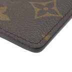 Louis Vuitton Monogram Card Holder Sample Case Canvas Leather Fuchsia Compact — view 3