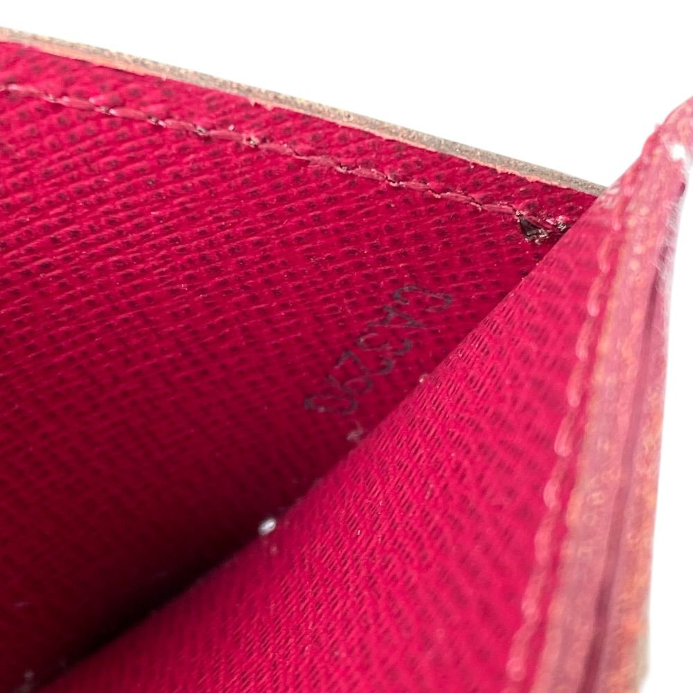 Louis Vuitton Monogram Card Holder Sample Case Canvas Leather Fuchsia Compact — view 8