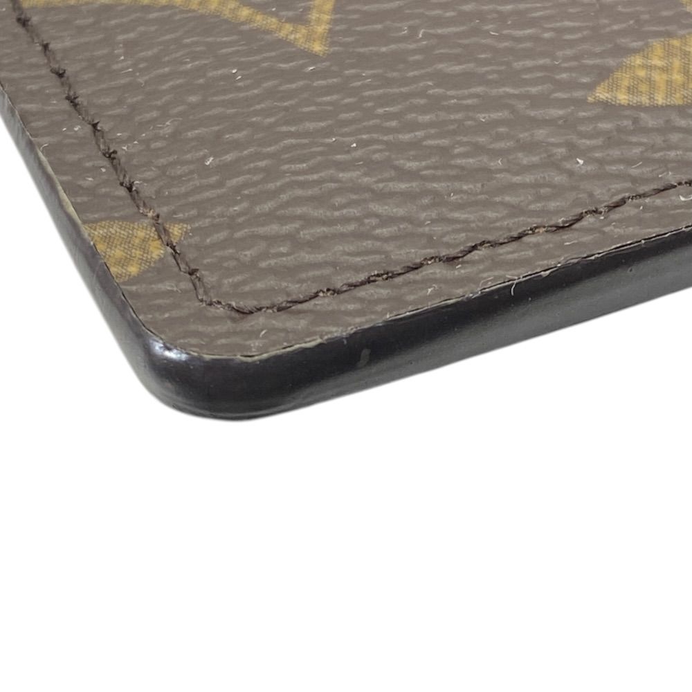 Louis Vuitton Monogram Card Holder Sample Case Canvas Leather Fuchsia Compact — view 4