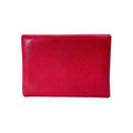 Hermes Calvi Duo Card Case Coin Bifold Pink Chevre Leather Compact Lightweight
