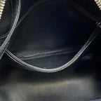 Chanel Sequin Waterfall Backpack CC Logo Gray Black Silver Lightweight Practical — view 8