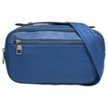 Louis Vuitton Damier Infini Ambler 2-Way Belt Bag Clutch Leather Blue Daily