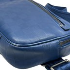 Louis Vuitton Damier Infini Ambler 2-Way Belt Bag Clutch Leather Blue Daily — view 3