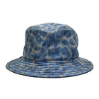 Dior Bucket Hat Pa-ray-for-gi-o-chien's Collaboration Hat All Over Pattern Blue — view 3