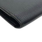 Louis Vuitton Epi Portefeuille Brazza Wallet Bifold Leather Black Business — view 8