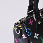 Louis Vuitton Nano Speedy Takashi Murakami Multicolor Black 2-Way Bag Leather — view 5