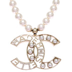 Chanel Necklace Beige