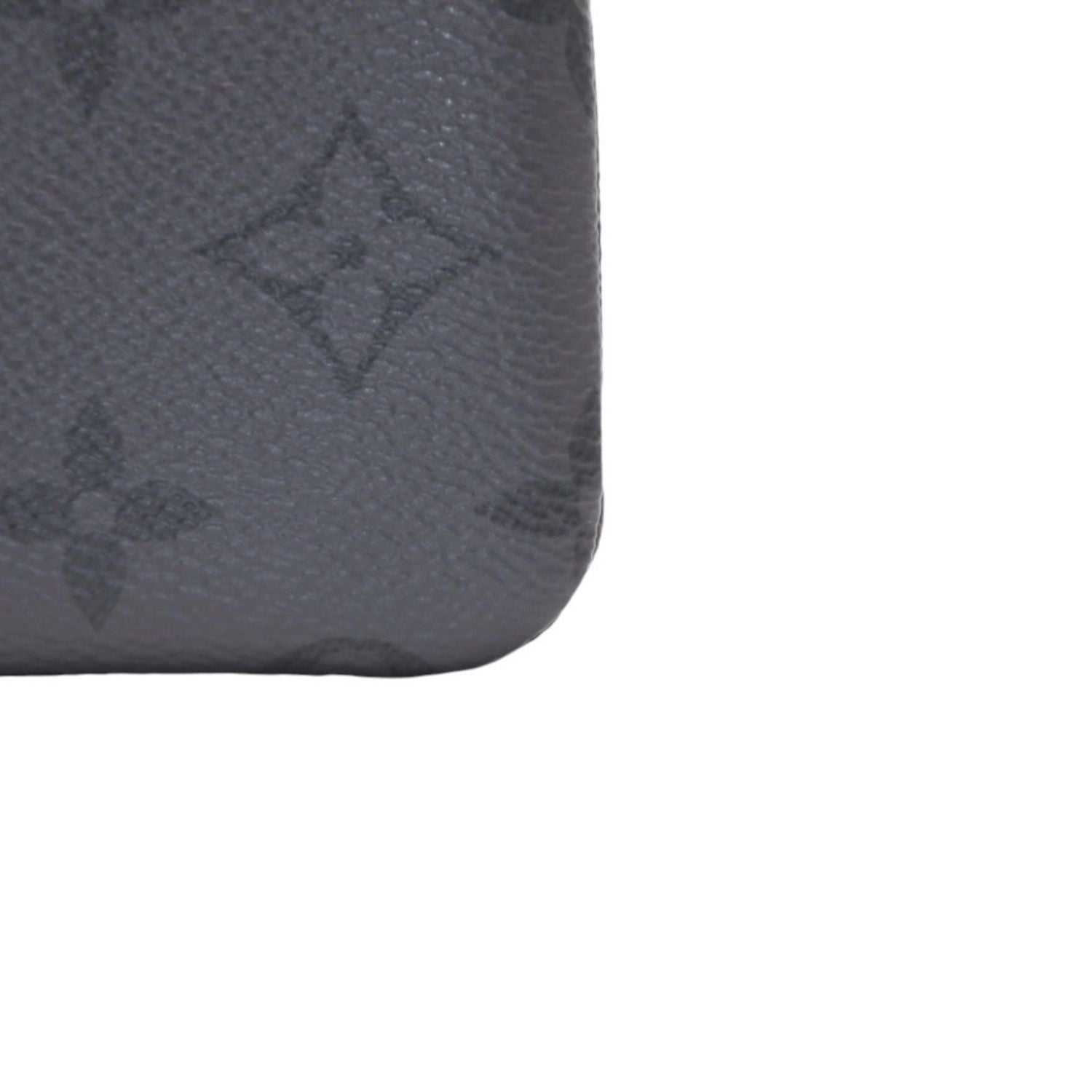 Louis Vuitton Pochette Cles Coin Purse Monogram Eclipse Black — view 8