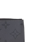 Louis Vuitton Pochette Cles Coin Purse Monogram Eclipse Black — view 7