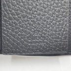 Gucci Key Case GG Supreme Beige Brown Black Leather 6 Rows Gold Key Holder — view 6