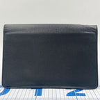 Louis Vuitton Clutch Belair Ardoise Taiga Second Silver — view 2