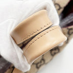Gucci Handbag Beige Wool Leather — view 7