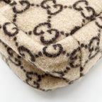 Gucci Handbag Beige Wool Leather — view 4