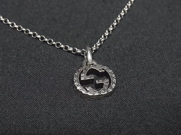 Gucci Necklace Interlocking Silver — view 2
