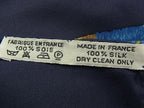 Hermes Scarf Carre 90 Navy Multicolor Silk 100% Cavaliers Peuls Horsemen — view 5